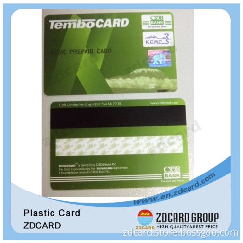 PVC Plastic Magnetic Card/Promotion Plastic Playing Card